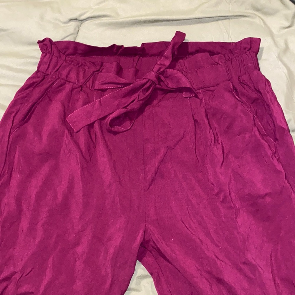 Maroon float pants